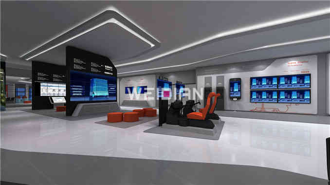 佳都科技企業深圳展廳裝飾設計