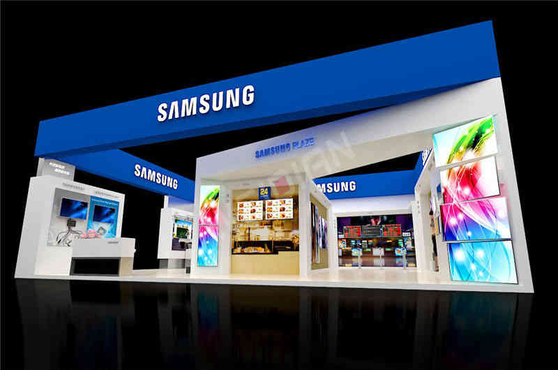 三星廣州展臺設(shè)計搭建