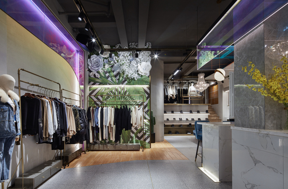 廣州展廳設計公司莆田左右高端女裝服裝店裝修設計 廣州展廳設計公司莆田左右高端女裝服裝店裝修設計