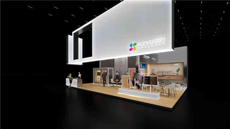 深圳創(chuàng)動(dòng)科技有限公司參展上海新國際博覽中心上海展覽設(shè)計(jì)展臺(tái)搭建3