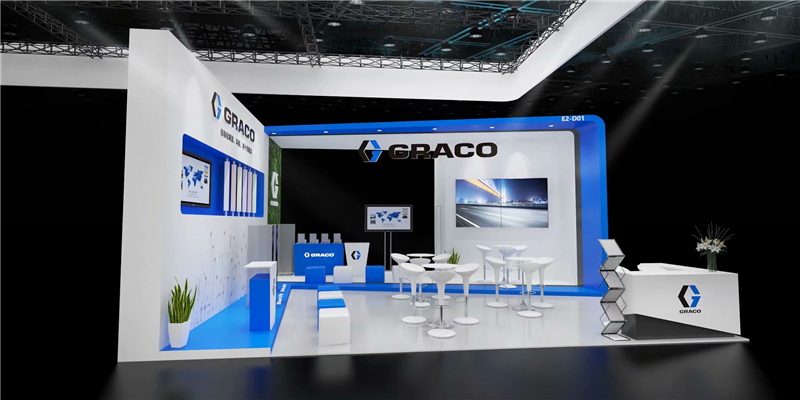 華為技術(shù)有限公司參展廣州會(huì)展中心展覽設(shè)計(jì)展臺(tái)搭建4